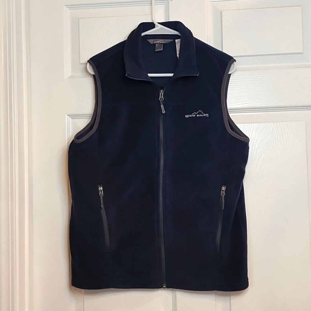 Eddie Bauer dark blue vest size Small